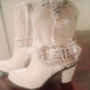 Bling cowboy boots